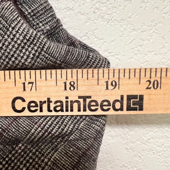 Tommy Hilfiger Wool Plaid Puffer Bella Swan PNW Grunge Outdoors Vest Size M - Picture 2 of 10